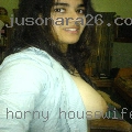 Horny housewife